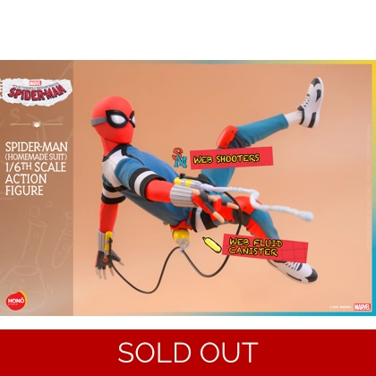 HONO STUDIO – Your Friendly Neighborhood Spider-Man - (Homemade Suit) Action Figure